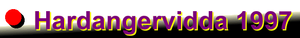 Hardangervidda 1997